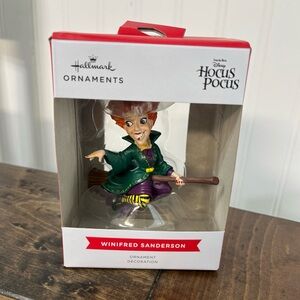 Hocus Pocus Winifred Sanderson Christmas Ornament New Hallmark Disney 3HCM3434